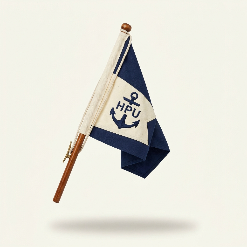 HPU Yacht Burgee Flag