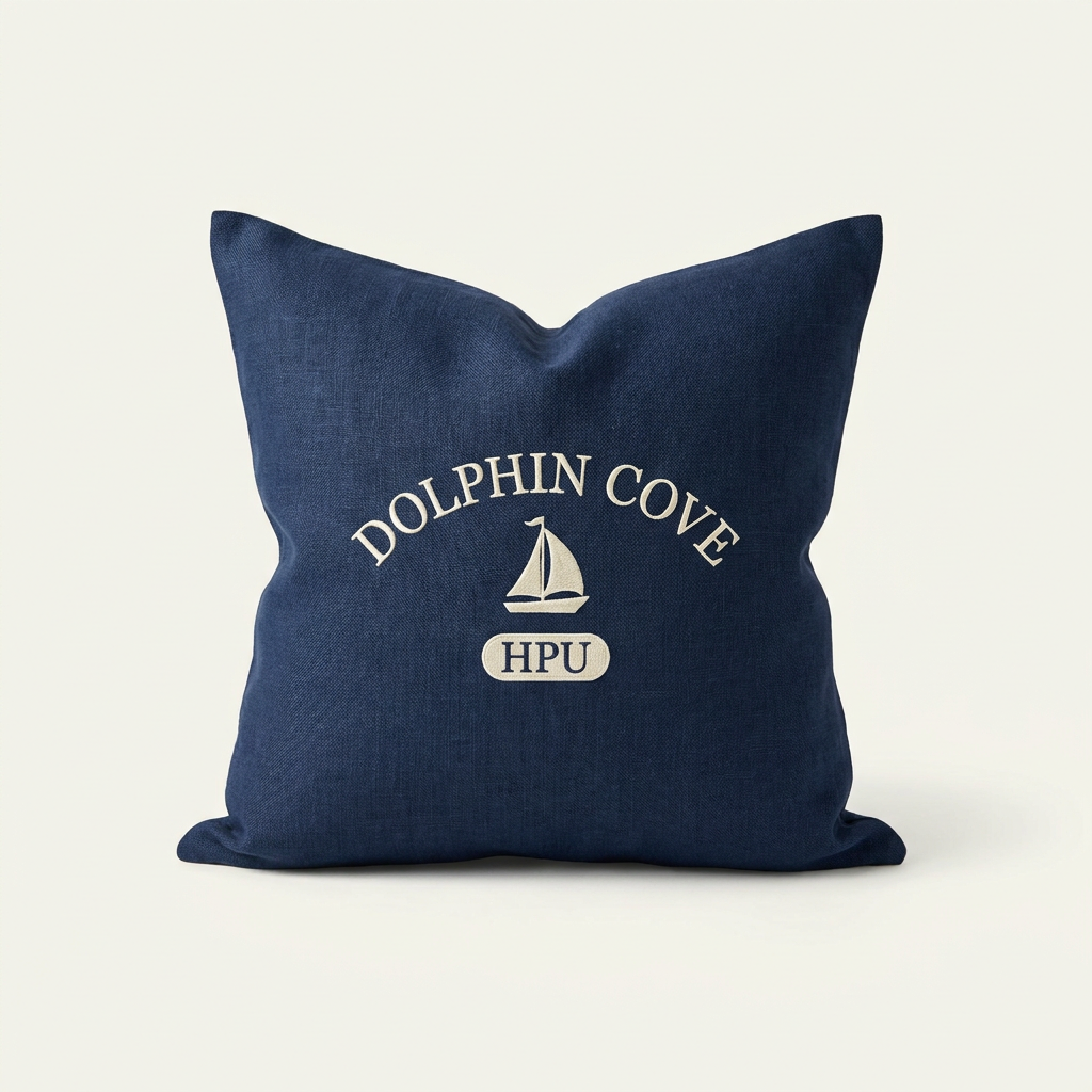 Dolphin Cove Throw Pillow