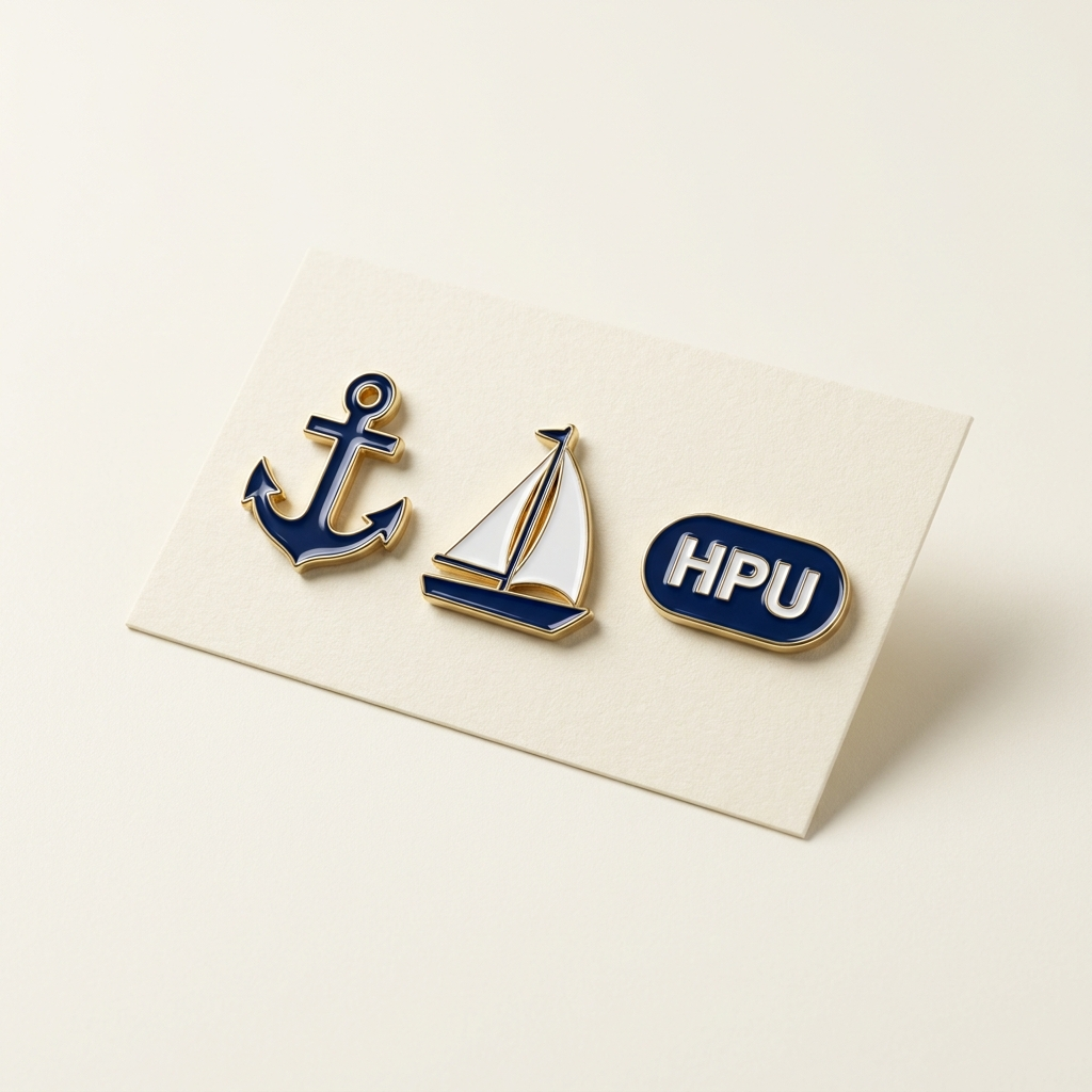 Nautical Enamel Pin Set