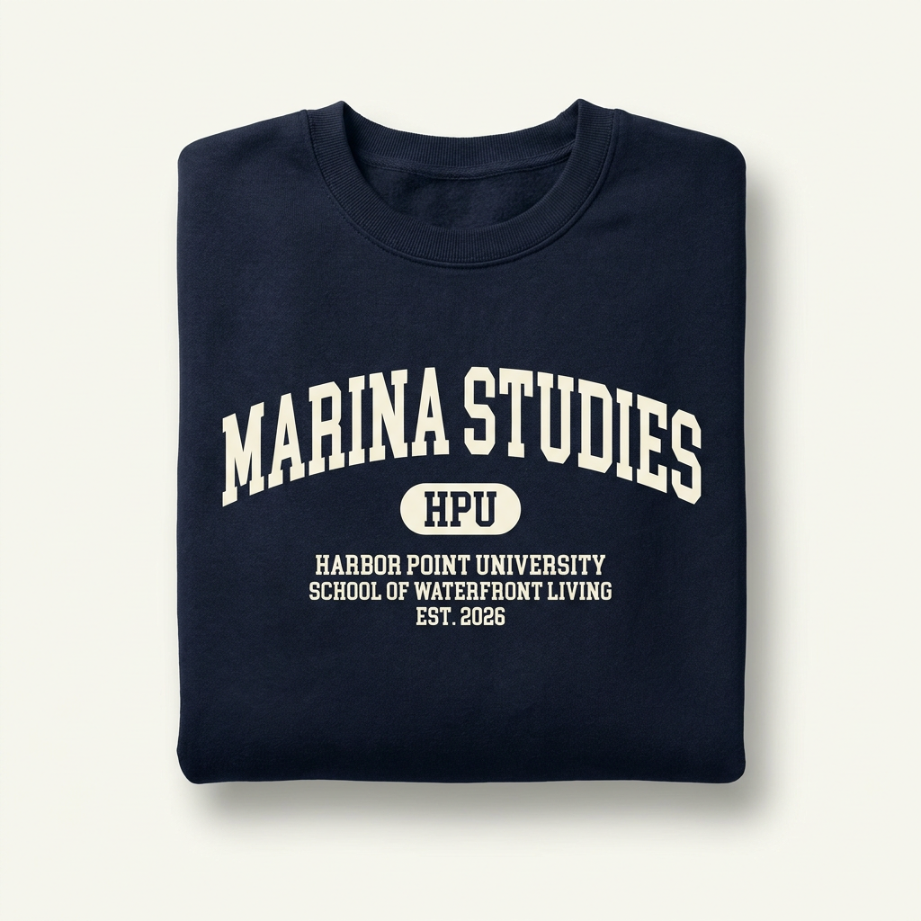 Marina Studies Crewneck