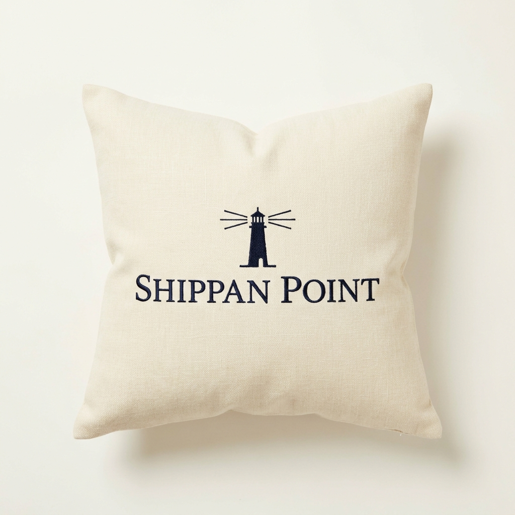 Shippan Point Lighthouse Pillow
