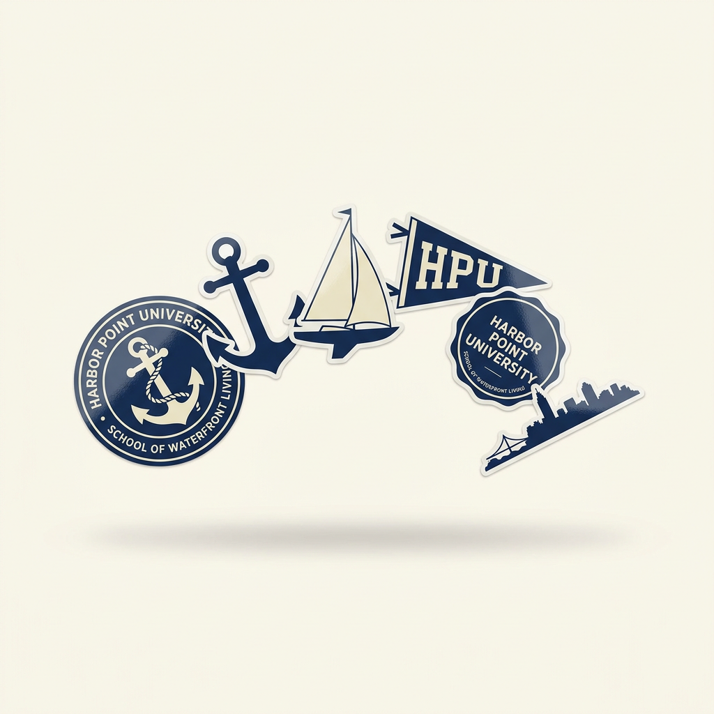 Harbor Point Alumni Sticker Pack