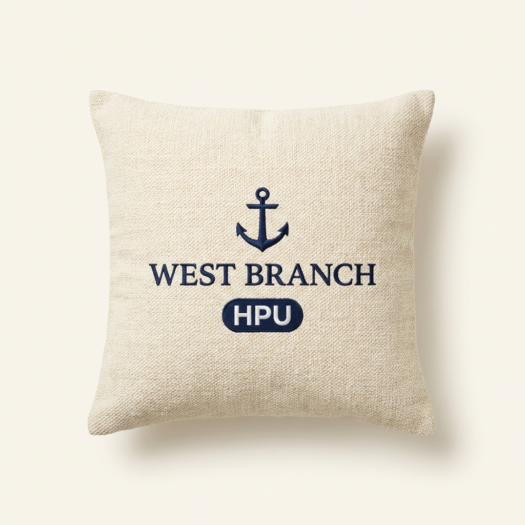 West Branch Anchor Pillow